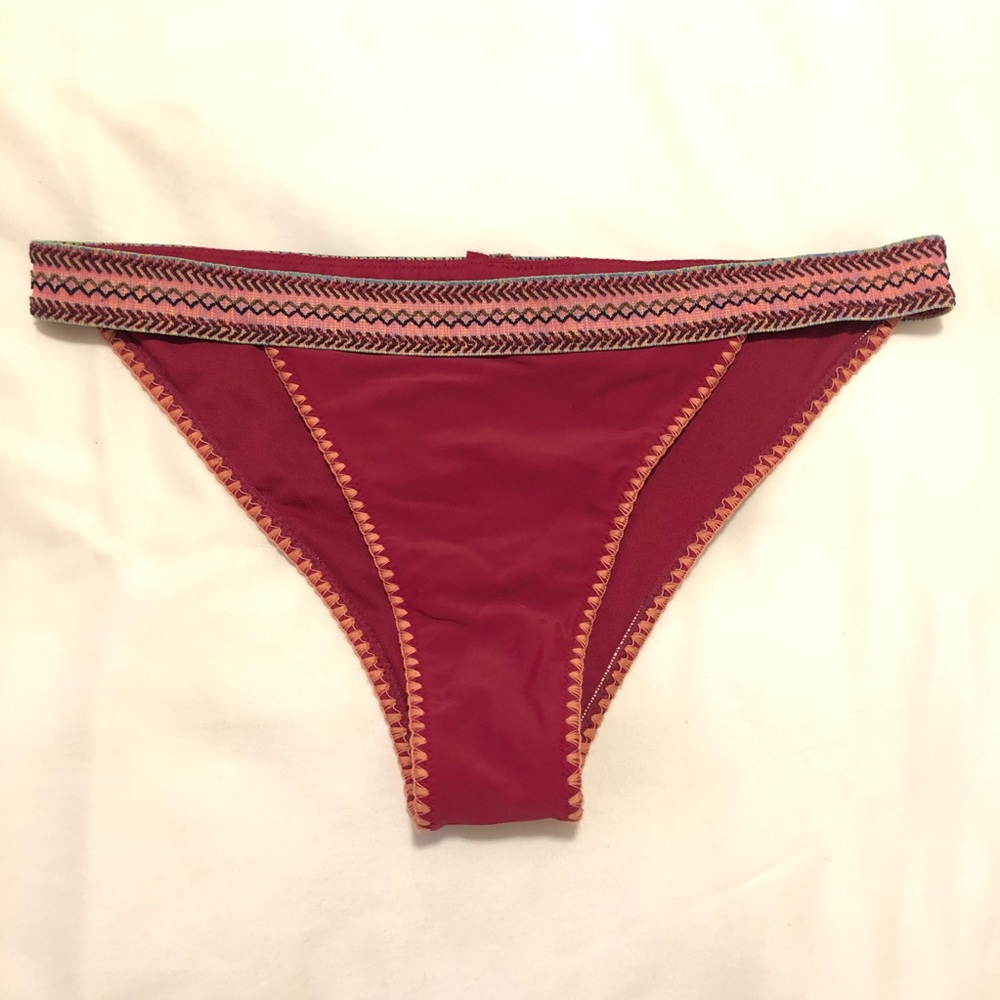 Embroidered Bikini Bottom Abercrombie Classic Fit